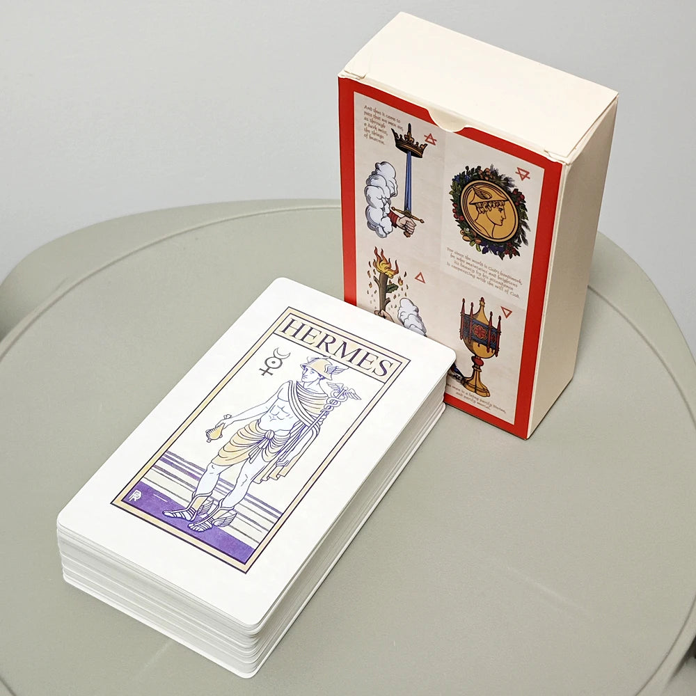 The Alchemical Tarot of Marseille 78 Pcs Tarot Cards an Interpretation of the French Tarot That References Alchemy 12*7Cm