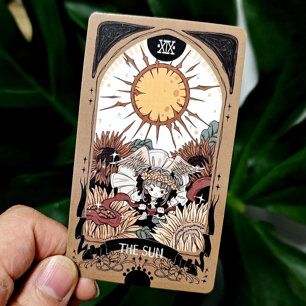 Apostle of Destiny Tarot Deck 78 Pcs Cartoon Tarot Cards 10.3*6Cm Based on Original Rider Waite System