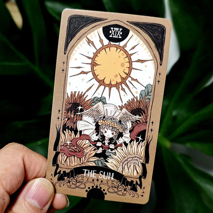Apostle of Destiny Tarot Deck 78 Pcs Cartoon Tarot Cards 10.3*6Cm Based on Original Rider Waite System