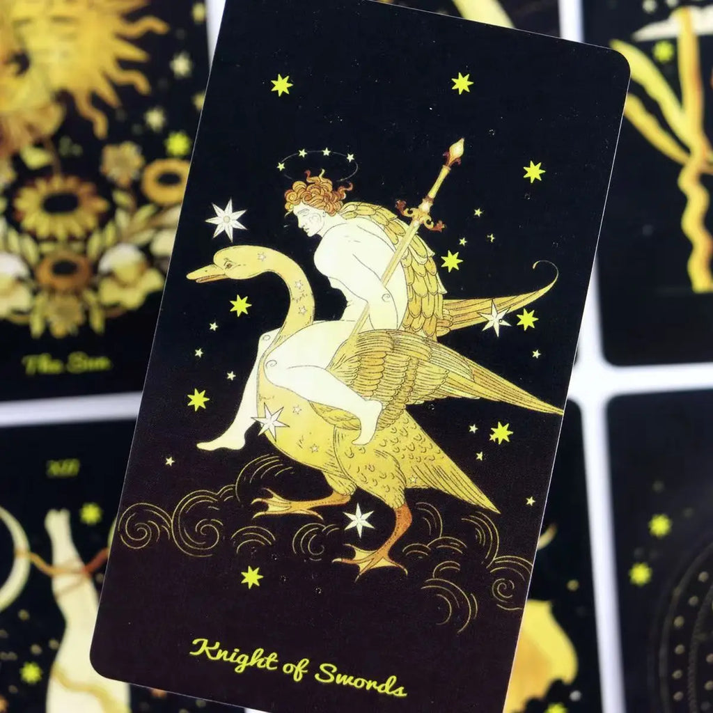 Aurora Tarot Let Stars Guide Journey as You Explore the Traditions of a Marseille Tarot Deck 10.3*6Cm 78 Pcs Tarot Cards
