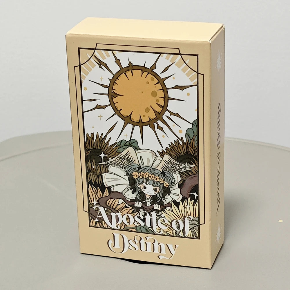 Apostle of Destiny Tarot Deck 78 Pcs Cartoon Tarot Cards 10.3*6Cm Based on Original Rider Waite System