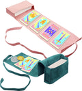 3 Pcs Tarot Card Holder Bag Kit Contains Velvet Tarot Card Storage Box Case and Decision Maker Coin, Tarot Accessories, Tarot Cloth Pouches Card Holders for Playing Cards and Tarot Cards Oracle Deck
