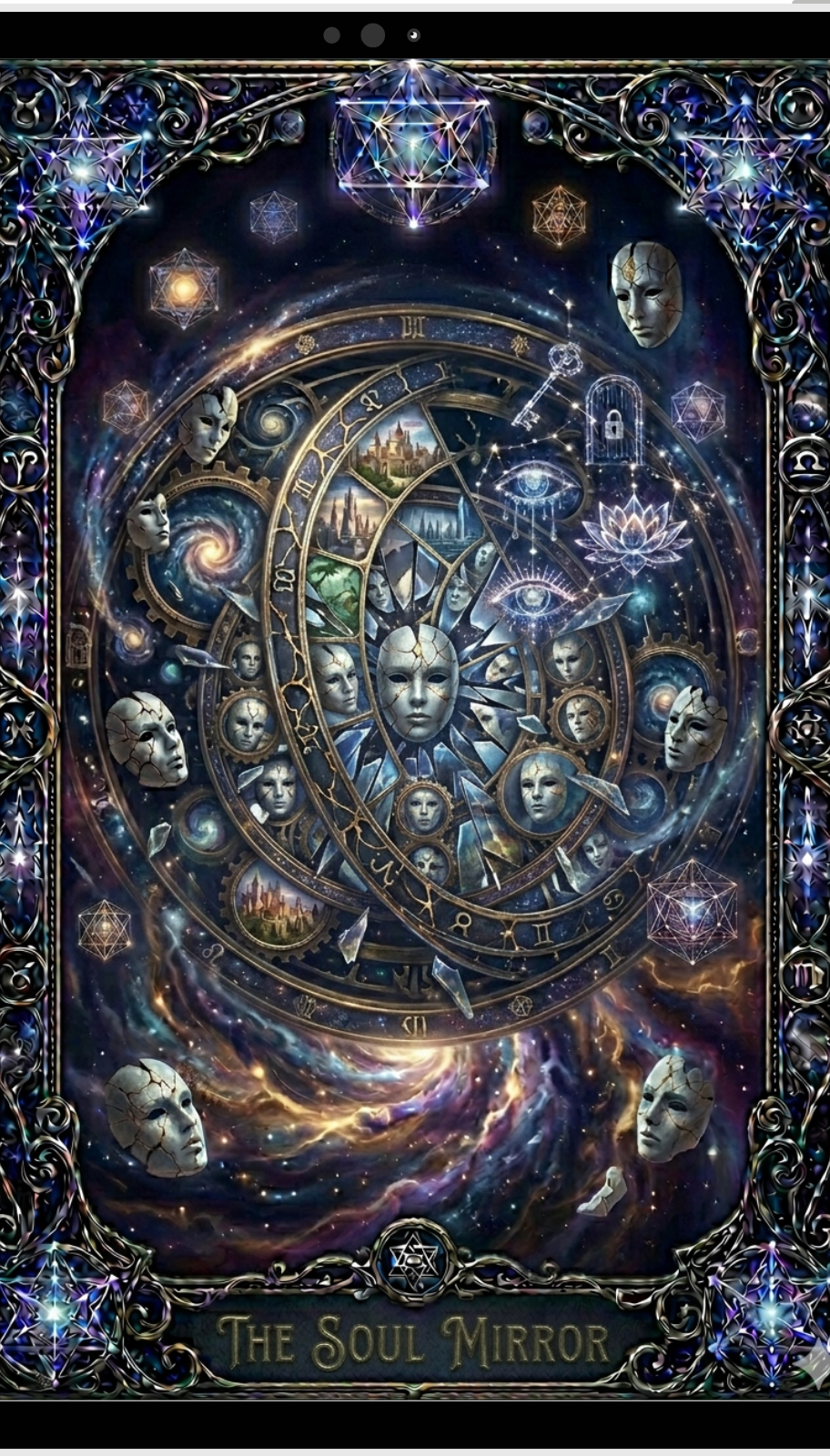 Astral Projection Tarot deck