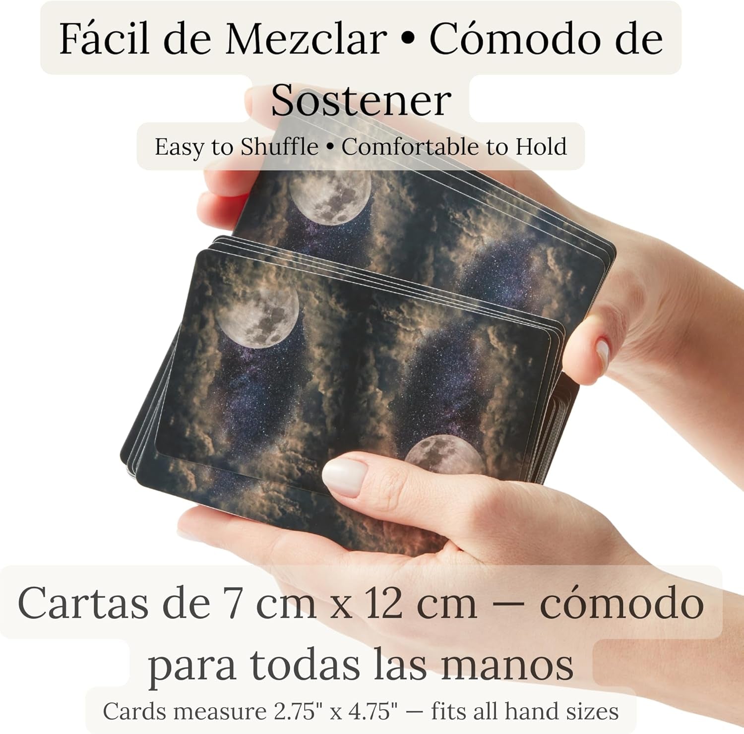 Spanish Learning Tarot Card for Beginners with Meanings on Them - Training Beginner Cards for Tarot Learners Including Chakra, Planet, Zodiac, Element, Yes or No.
