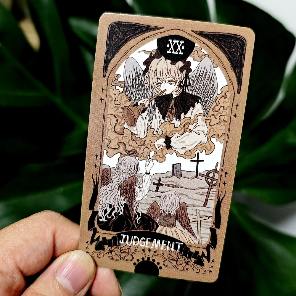 Apostle of Destiny Tarot Deck 78 Pcs Cartoon Tarot Cards 10.3*6Cm Based on Original Rider Waite System