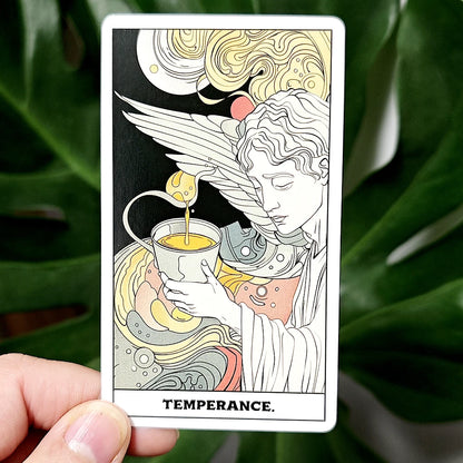 Phantom Tarot Deck 10.3*6Cm 78 Colorful Tarot Cards Based on Rider Waite System