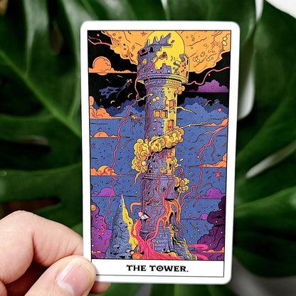 Phantom Tarot Deck 10.3*6Cm 78 Colorful Tarot Cards Based on Rider Waite System