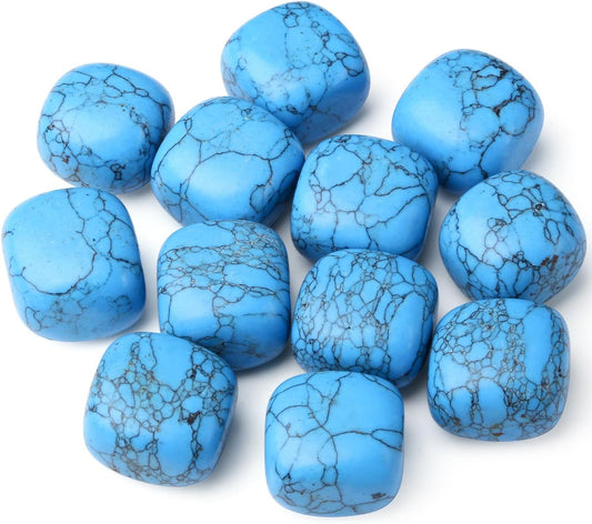 Green Turquoise Crystals Healing Crystal Stones Set Natural Crystals Bulk Irregular Stones 0.45 Lbs