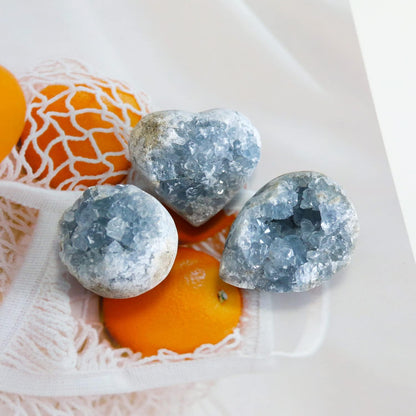 Celestite Crystals, Crystal Clusters, Raw Crystals, Angelite Crystal, Witchcraft Crystals, Blue Calcite Crystal, Blue Crystal, Witchcraft Supplies, Crystals and Healing Stones(100-150G)