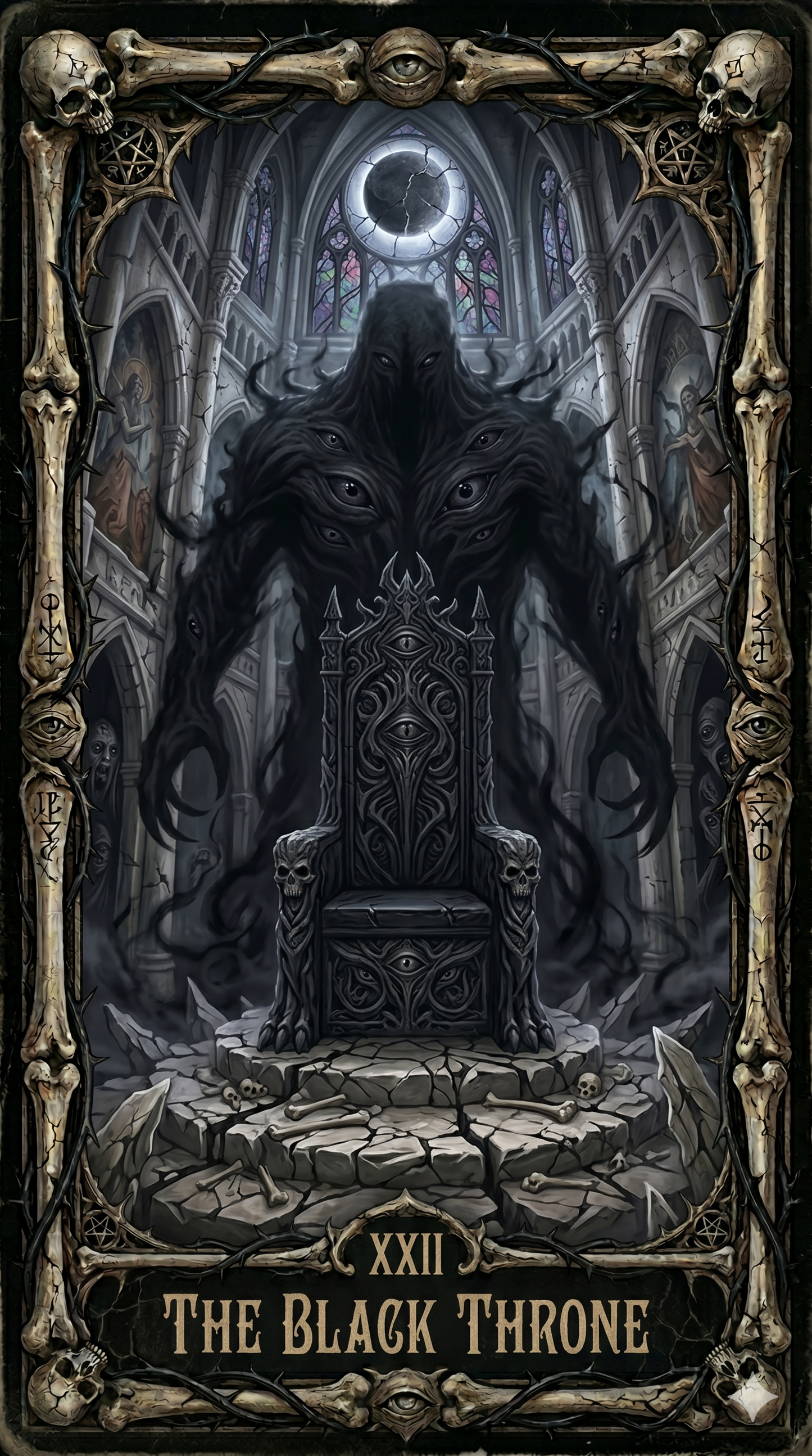 The Thing Behind The Sky – Premium Eldritch Horror Tarot