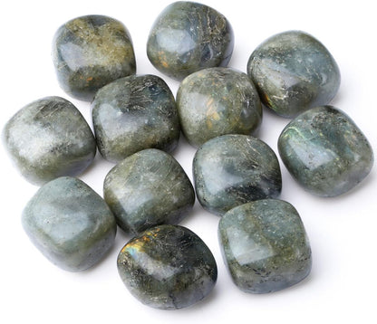 Rainbow Moonstone Crystals Healing Crystal Stones Set Natural Crystals Bulk Irregular Stones 0.45 Lbs