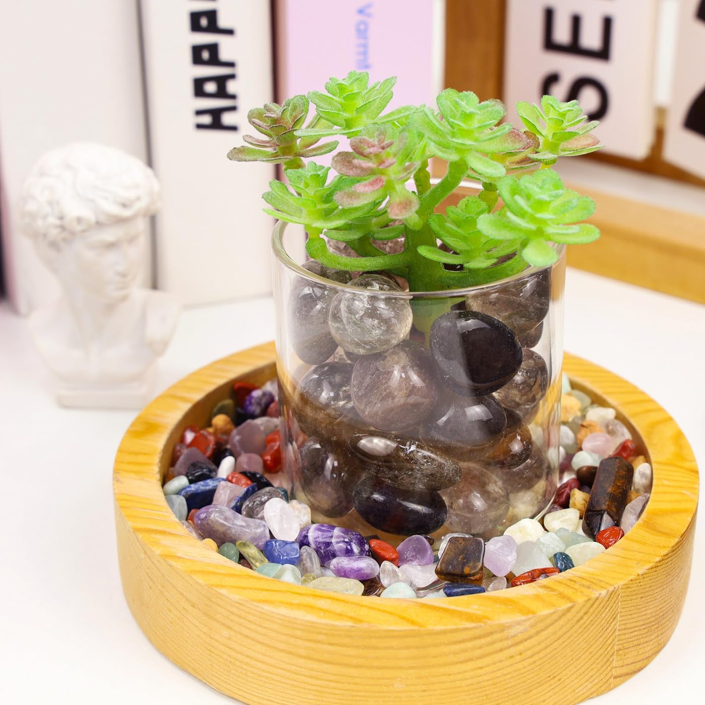 Smoky Quartz Crystals Healing Crystal Stones Set Natural Crystals Bulk Irregular Stones 0.45 Lbs